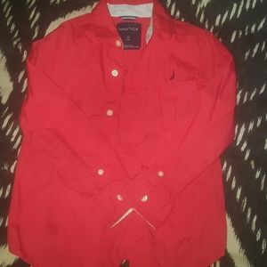 Boys Nautica Button Up Shirt